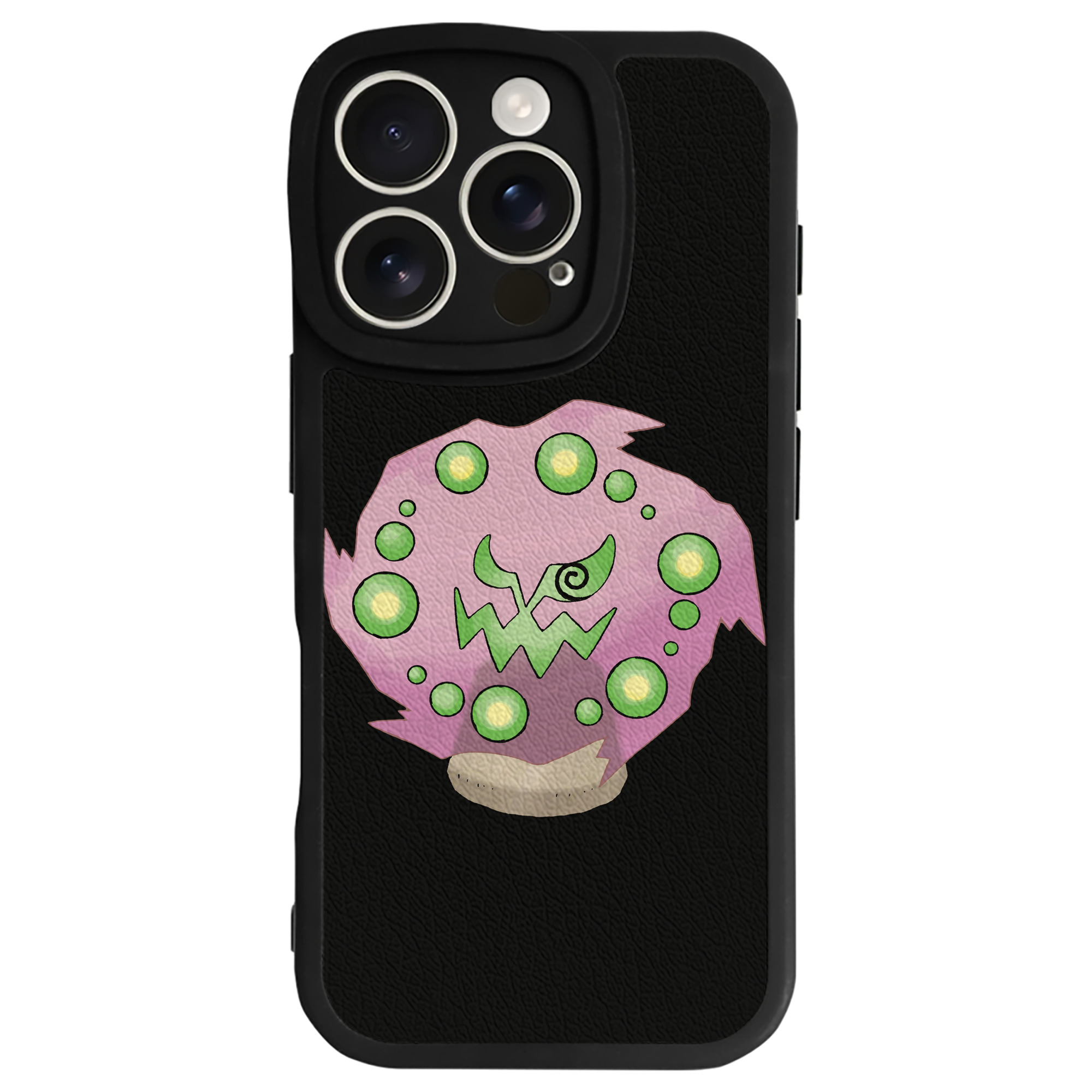 （画像用） ポケットモンスター Pokémon 【iPhone 16シリーズ対応】シリコンスマホケース（レザー調） 材質：シリコン